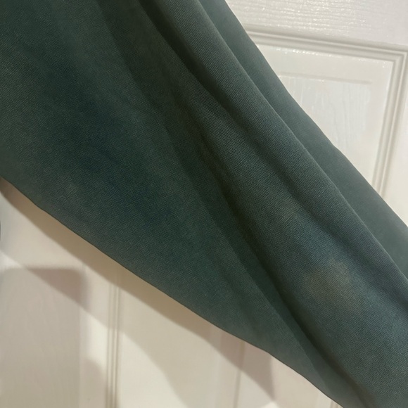 Anine Bing “Miles” Green Crewneck oversized distressed - Picture 11 of 15